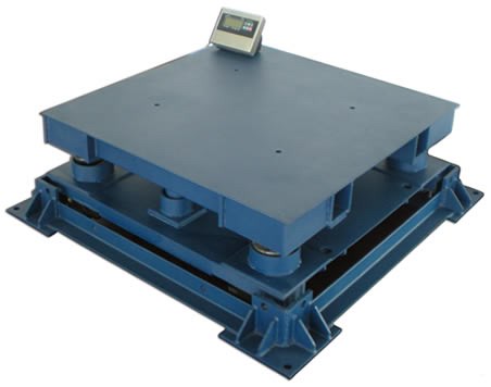 三層鋼材緩沖地磅